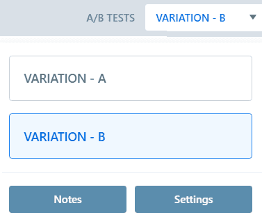 ab-test pop-up