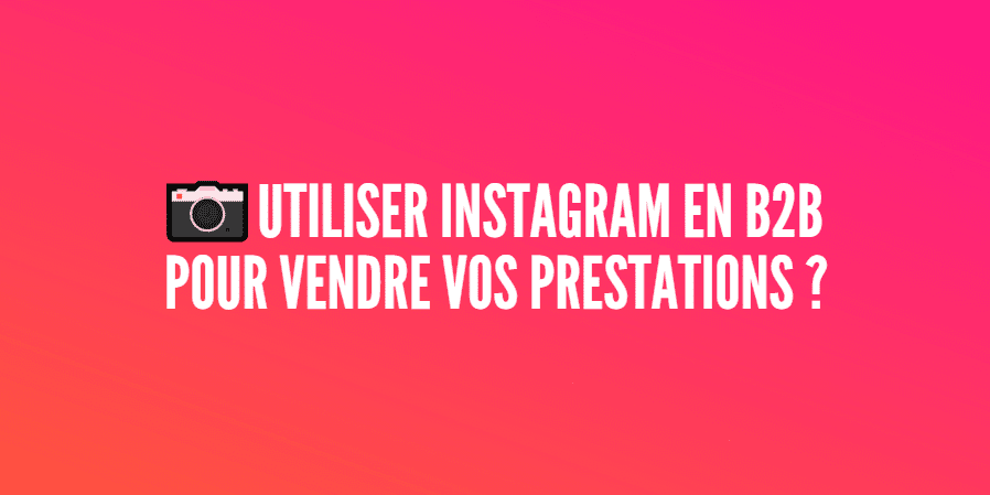 instagram b2b