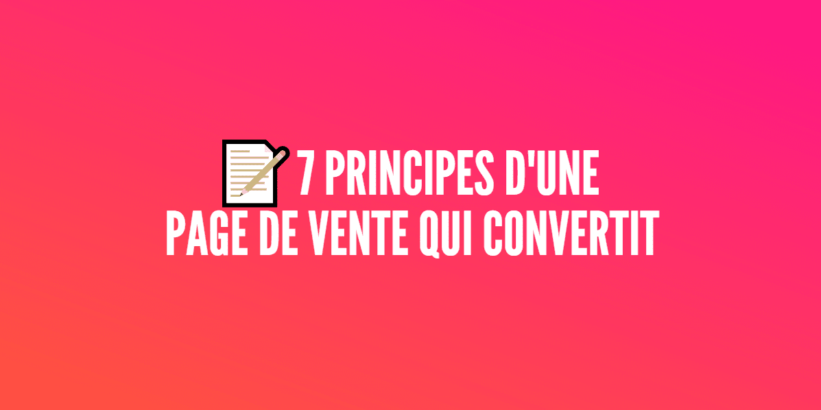 page vente convertit