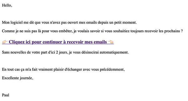 taux ouverture emails