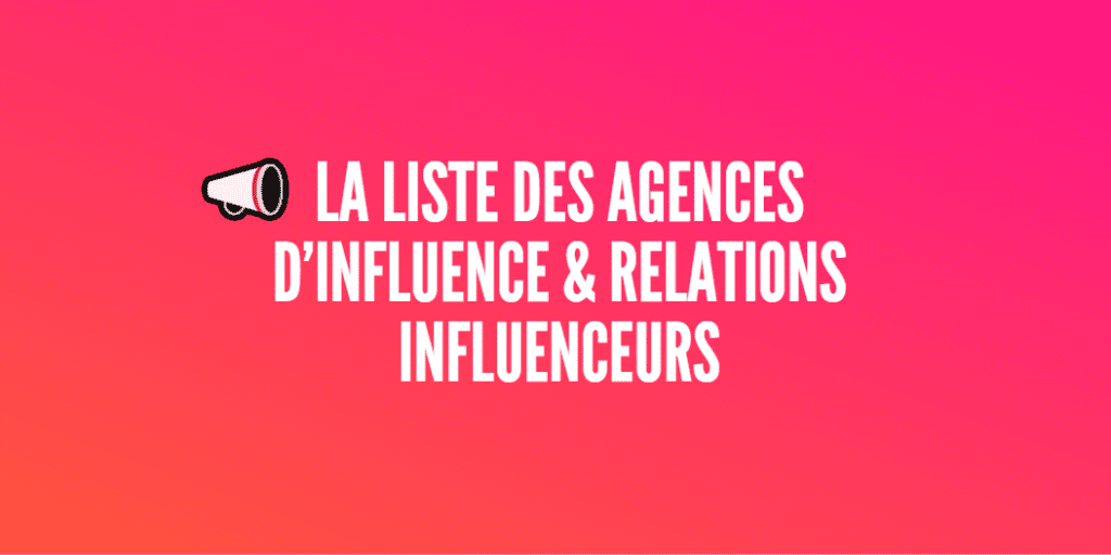 agence influence