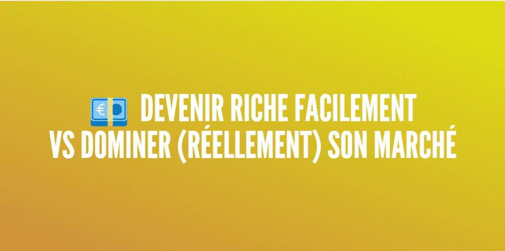 devenir riche