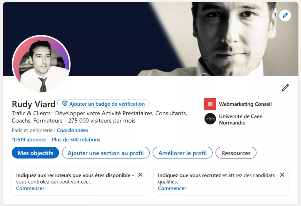 profil linkedin