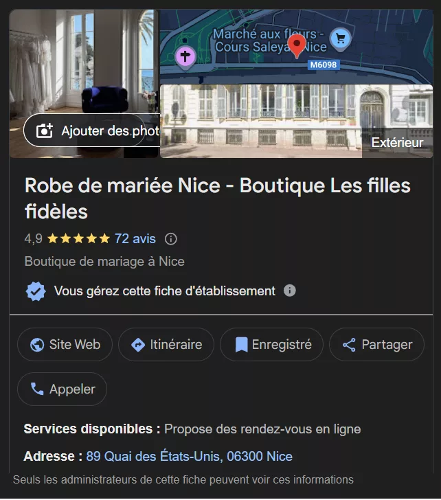 fiche google