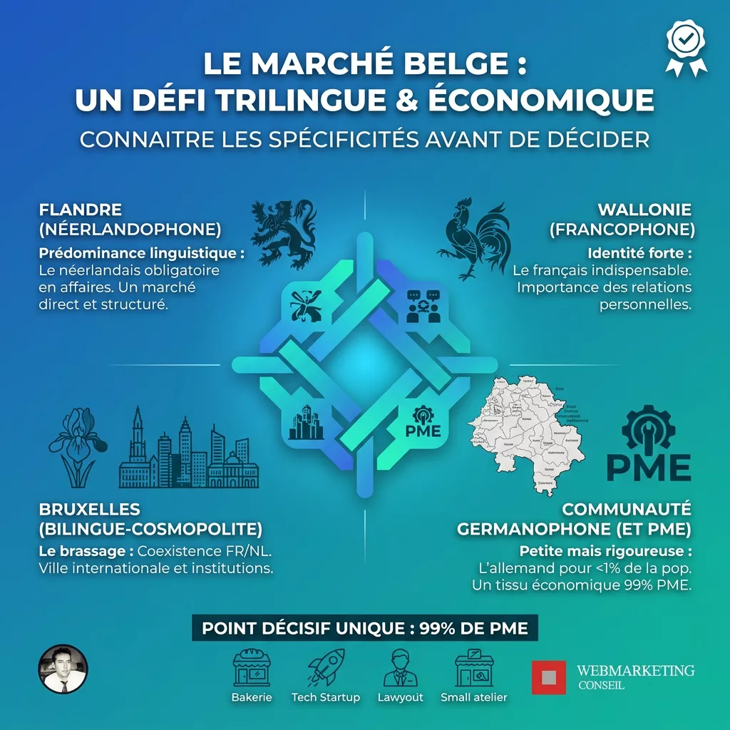Spécificités du marché marketing belge