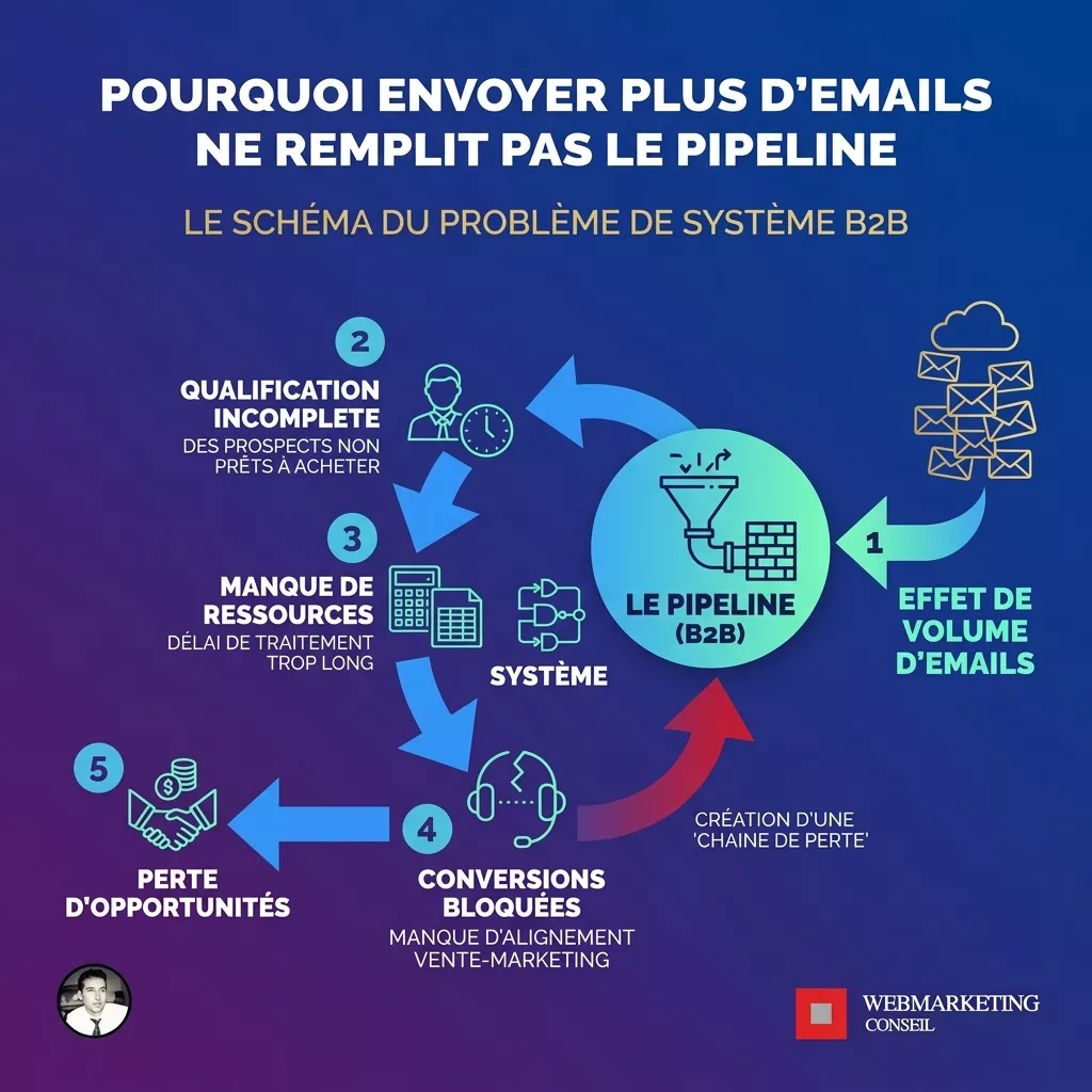 Problème volume vs système prospection B2B