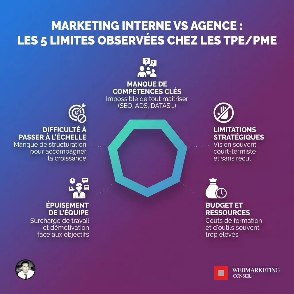 Comparatif marketing interne et agence