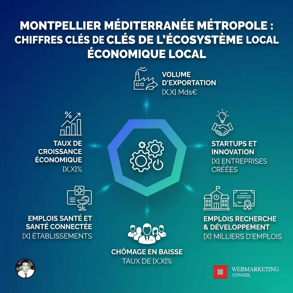 Chiffres économiques Montpellier Métropole