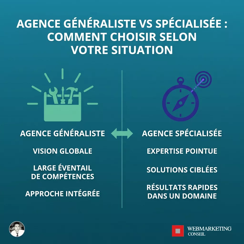 Choix agence généraliste ou spécialisée Liège