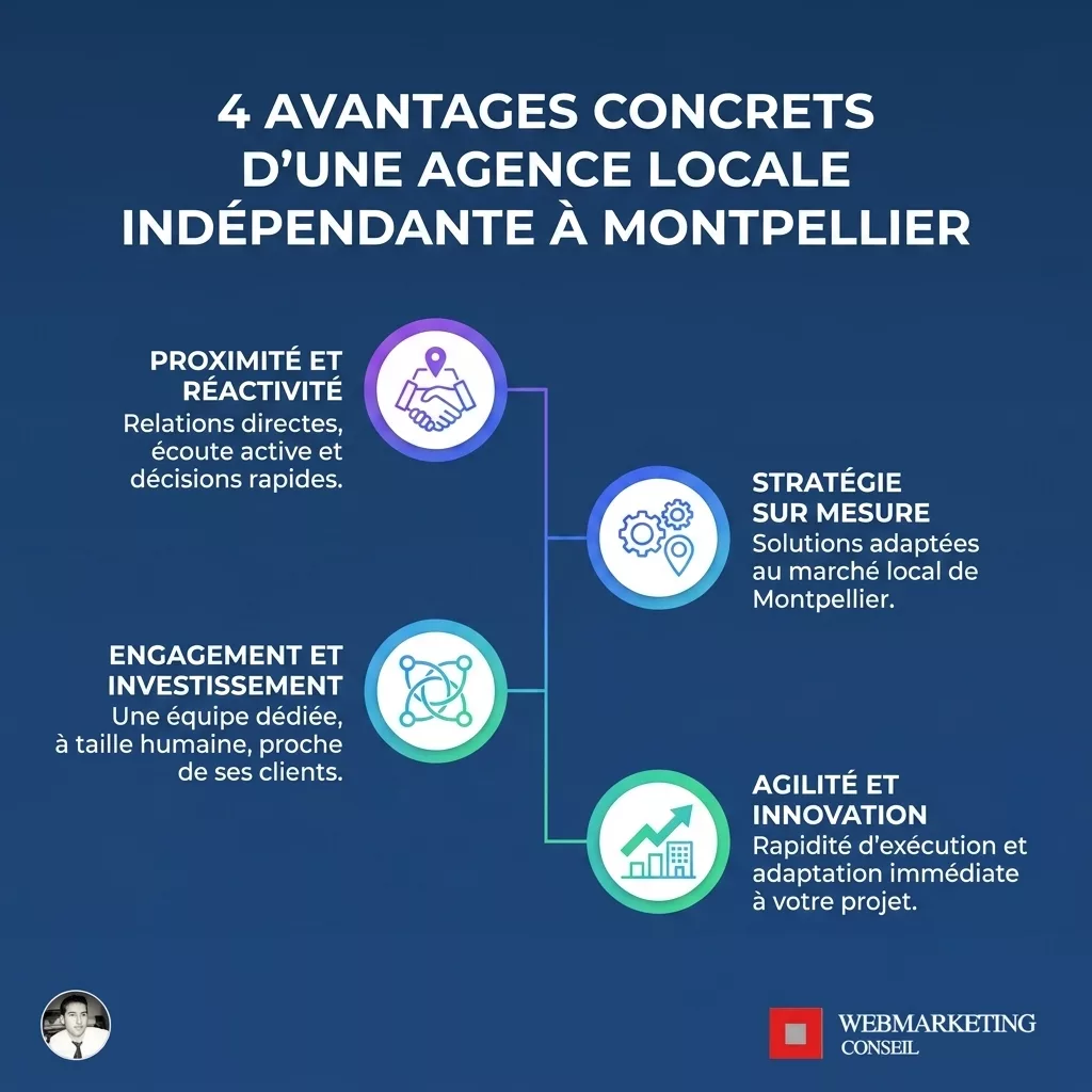Avantages agence indépendante Montpellier