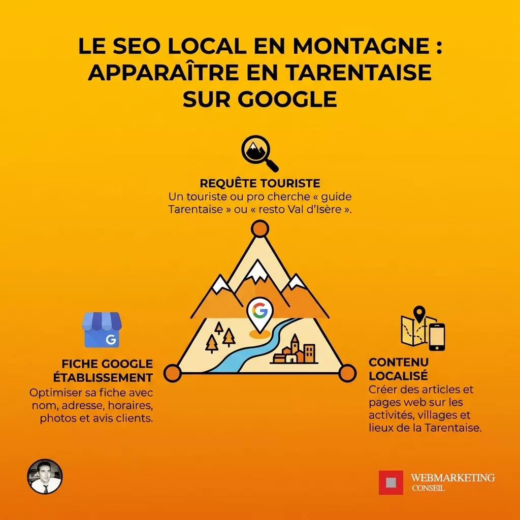 SEO local Albertville Tarentaise tourisme