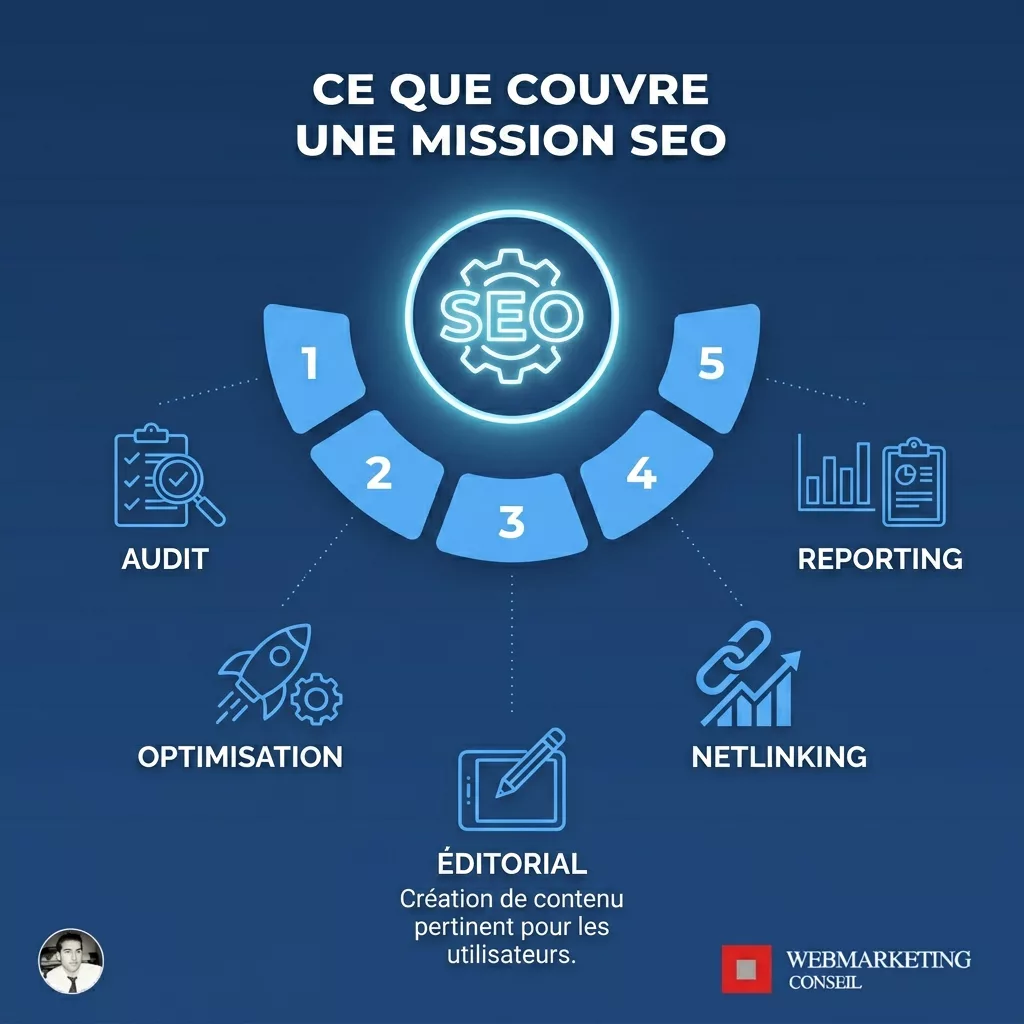 Périmètre intervention agence SEO