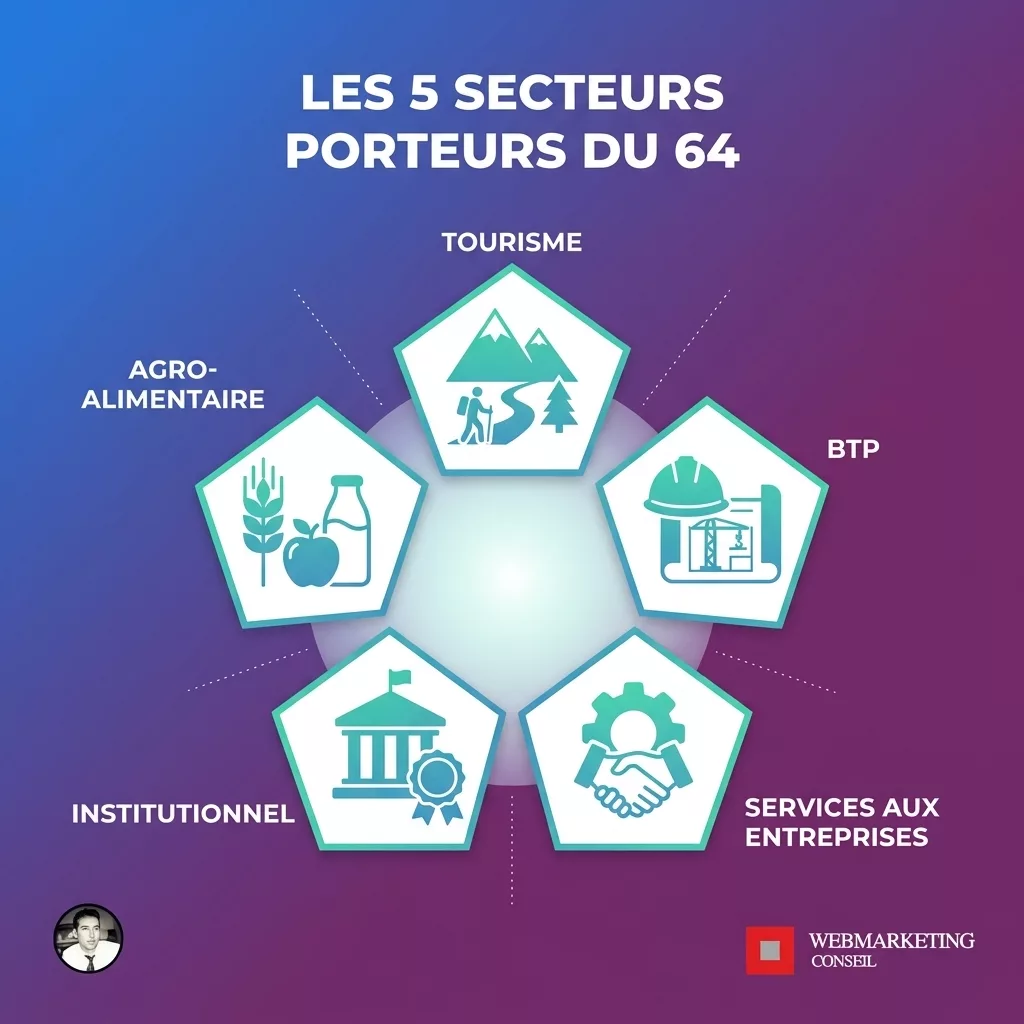 Secteurs économiques Pyrénées-Atlantiques