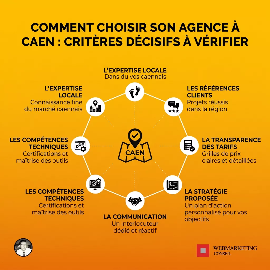 Critères de choix agence publicité Caen