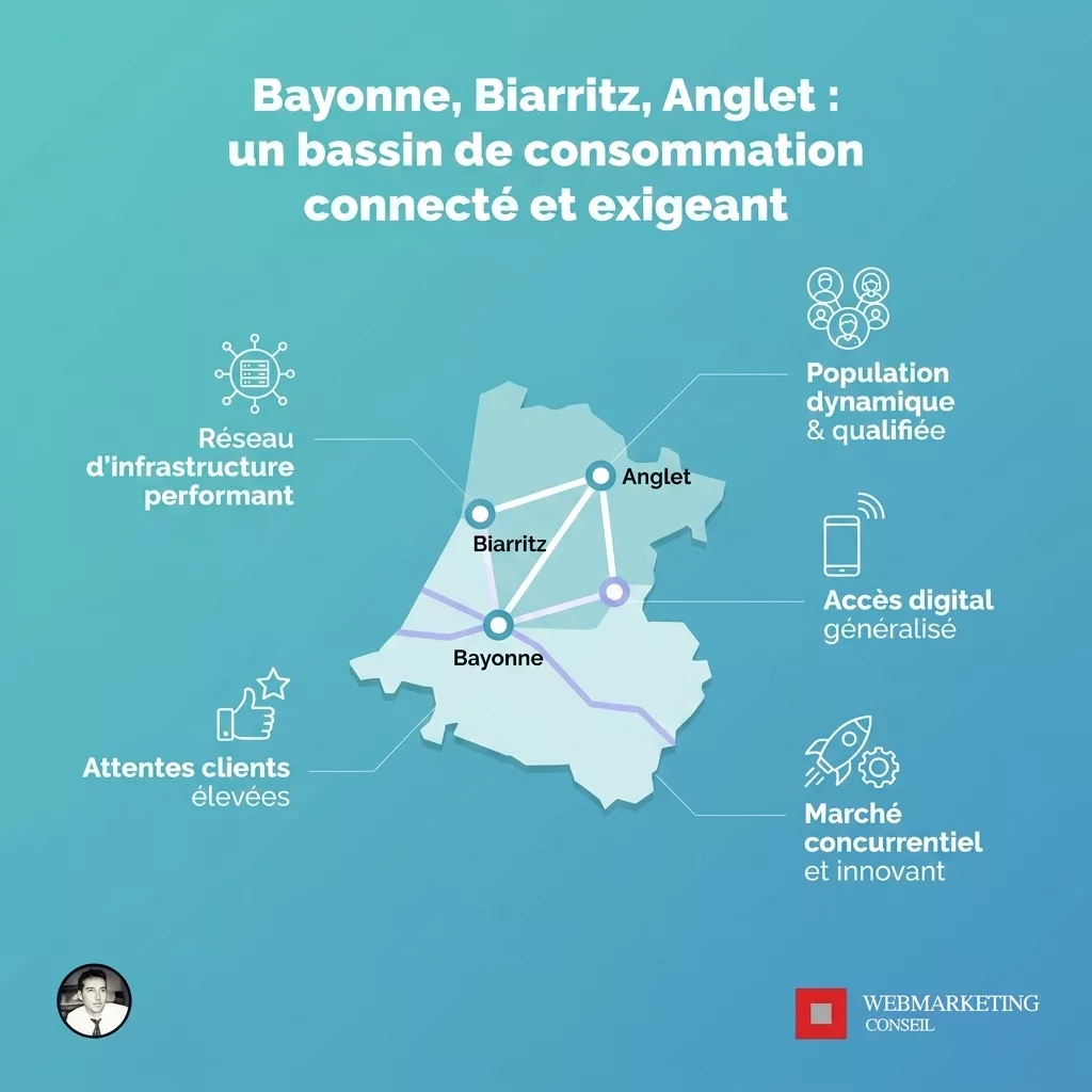 Carte économique du triangle BAB Pays Basque
