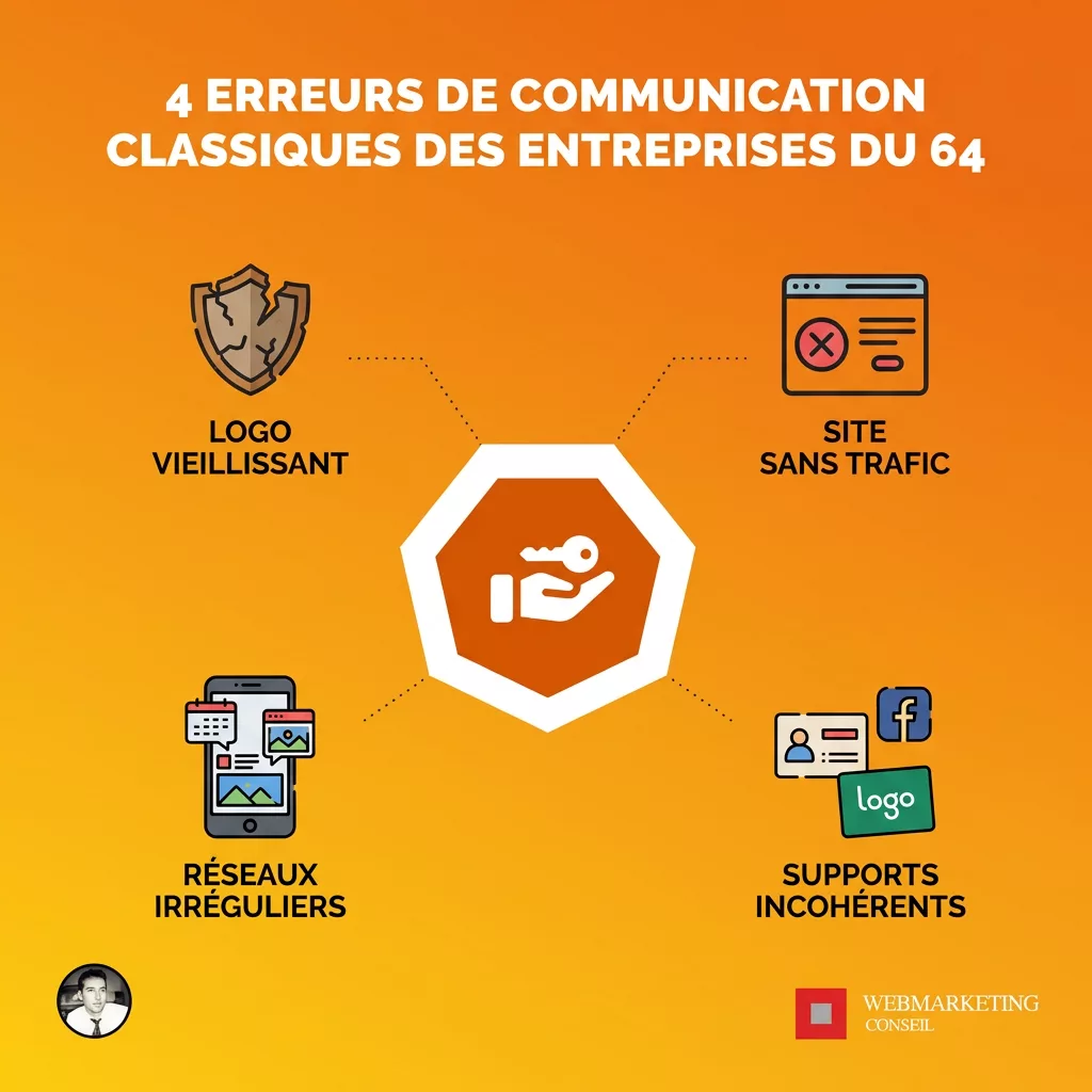 Erreurs communication entreprises département 64