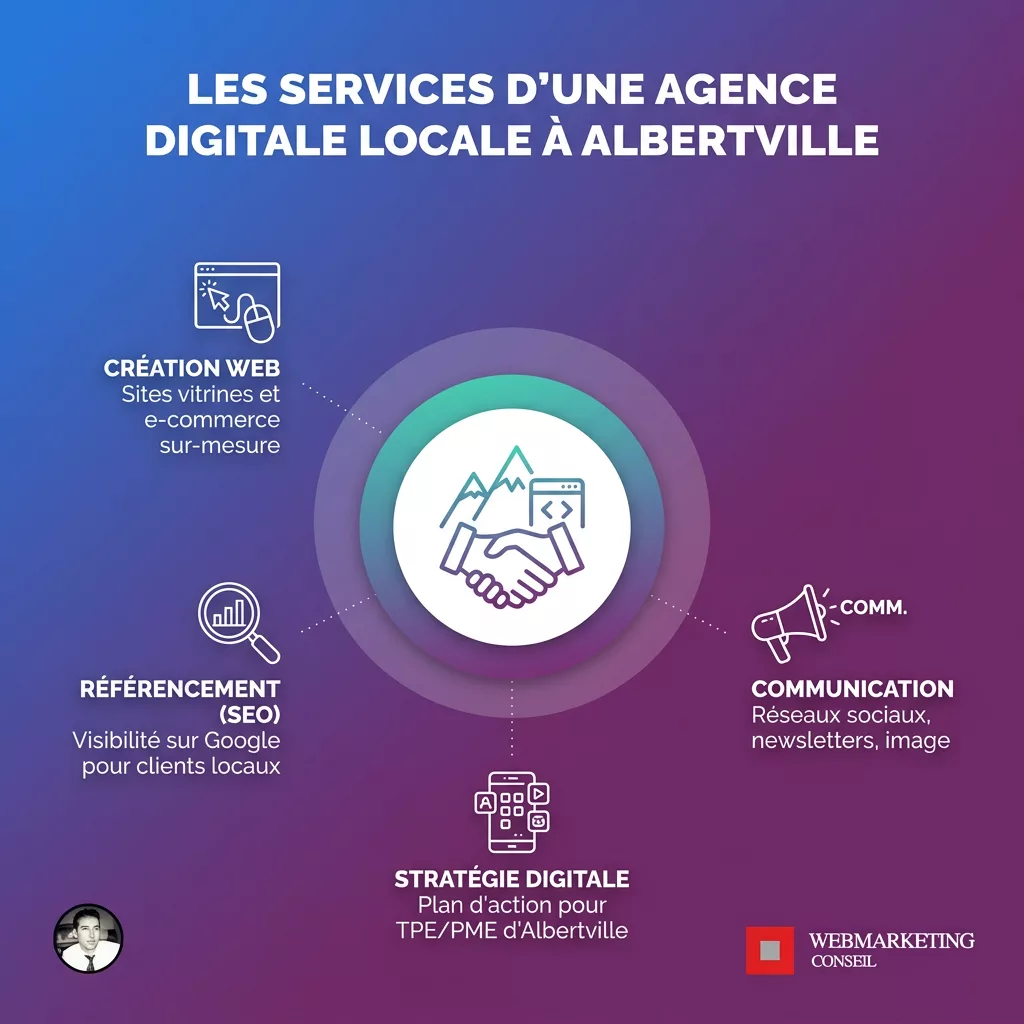 Services agence digitale Albertville