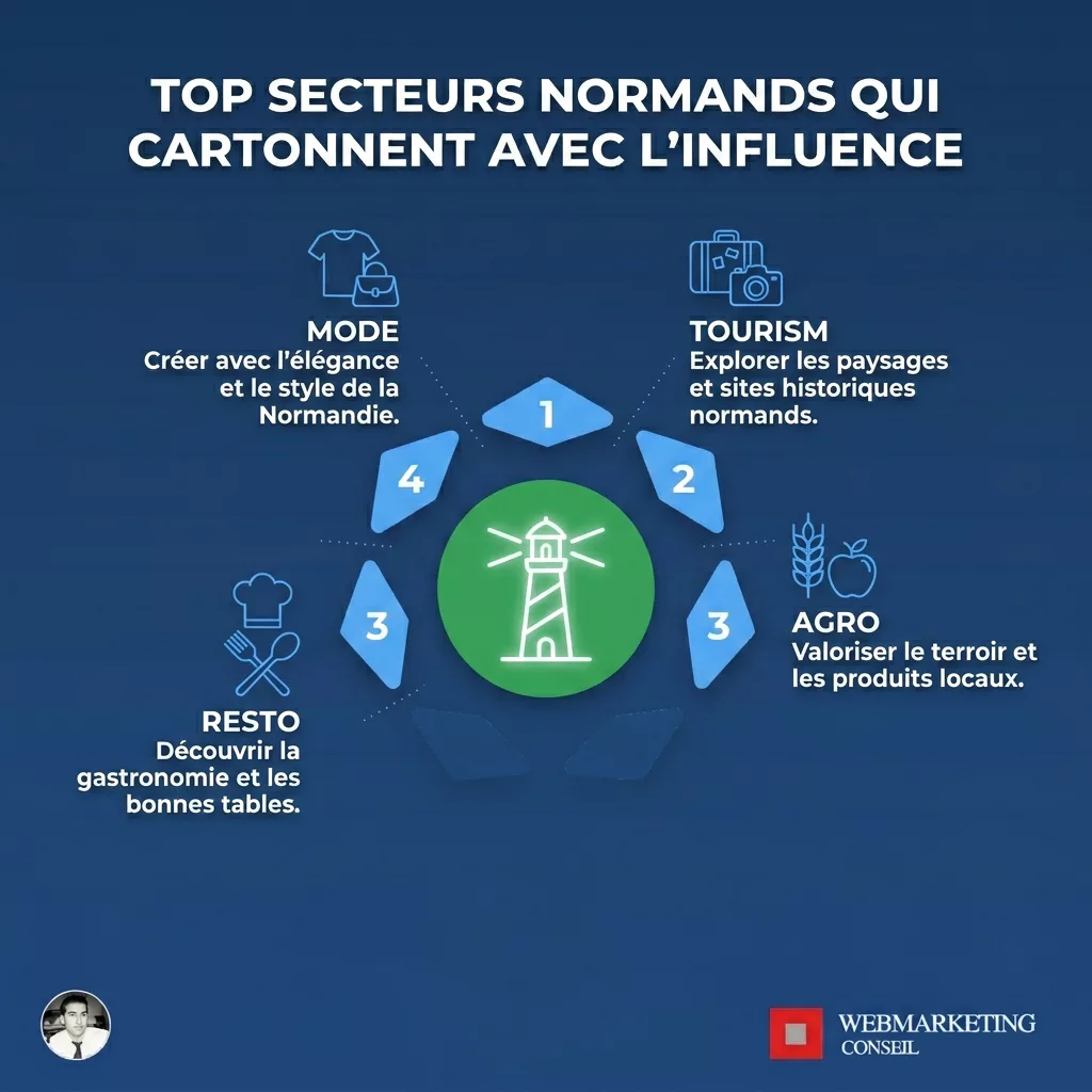 Secteurs influence Normandie