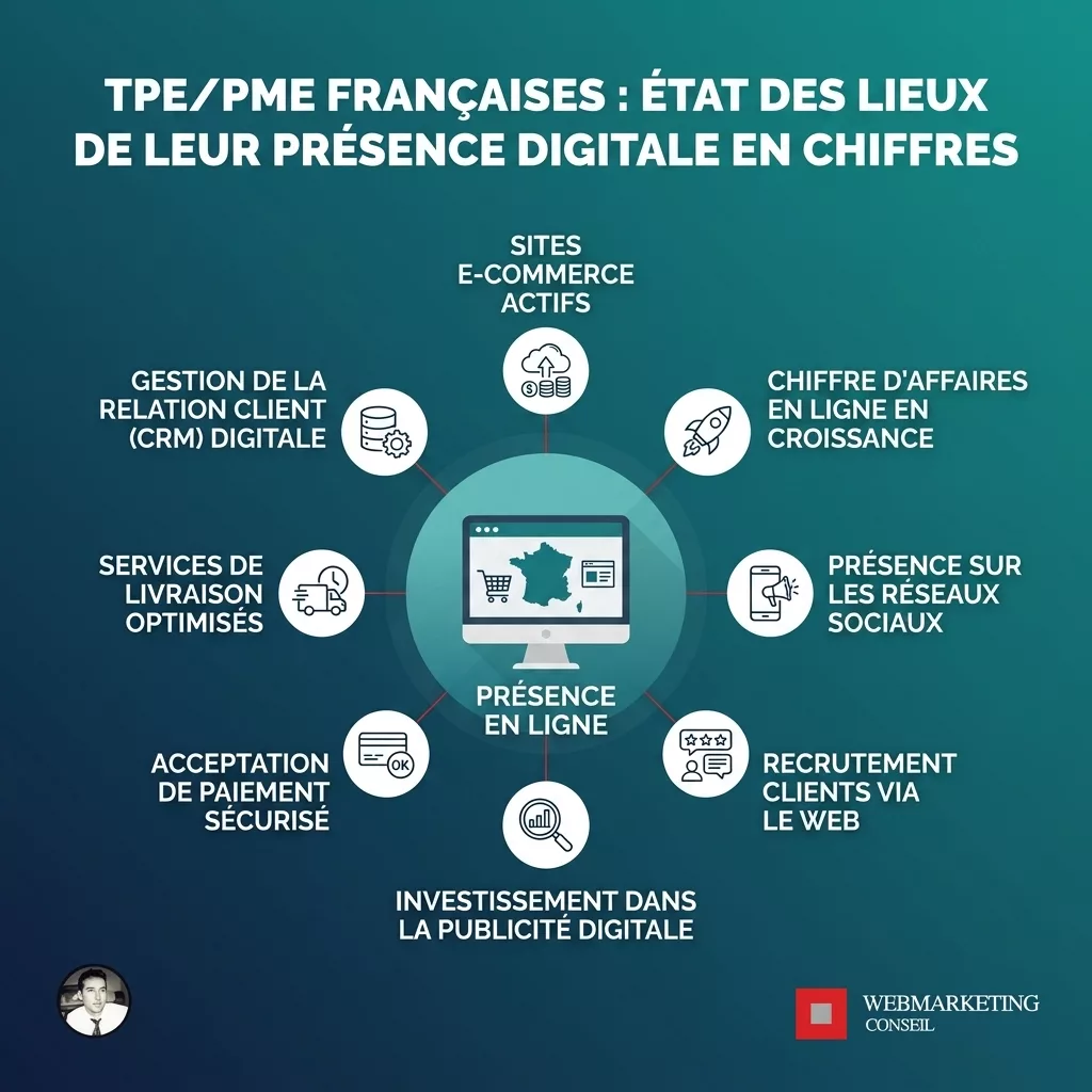 Statistiques transformation numérique TPE PME