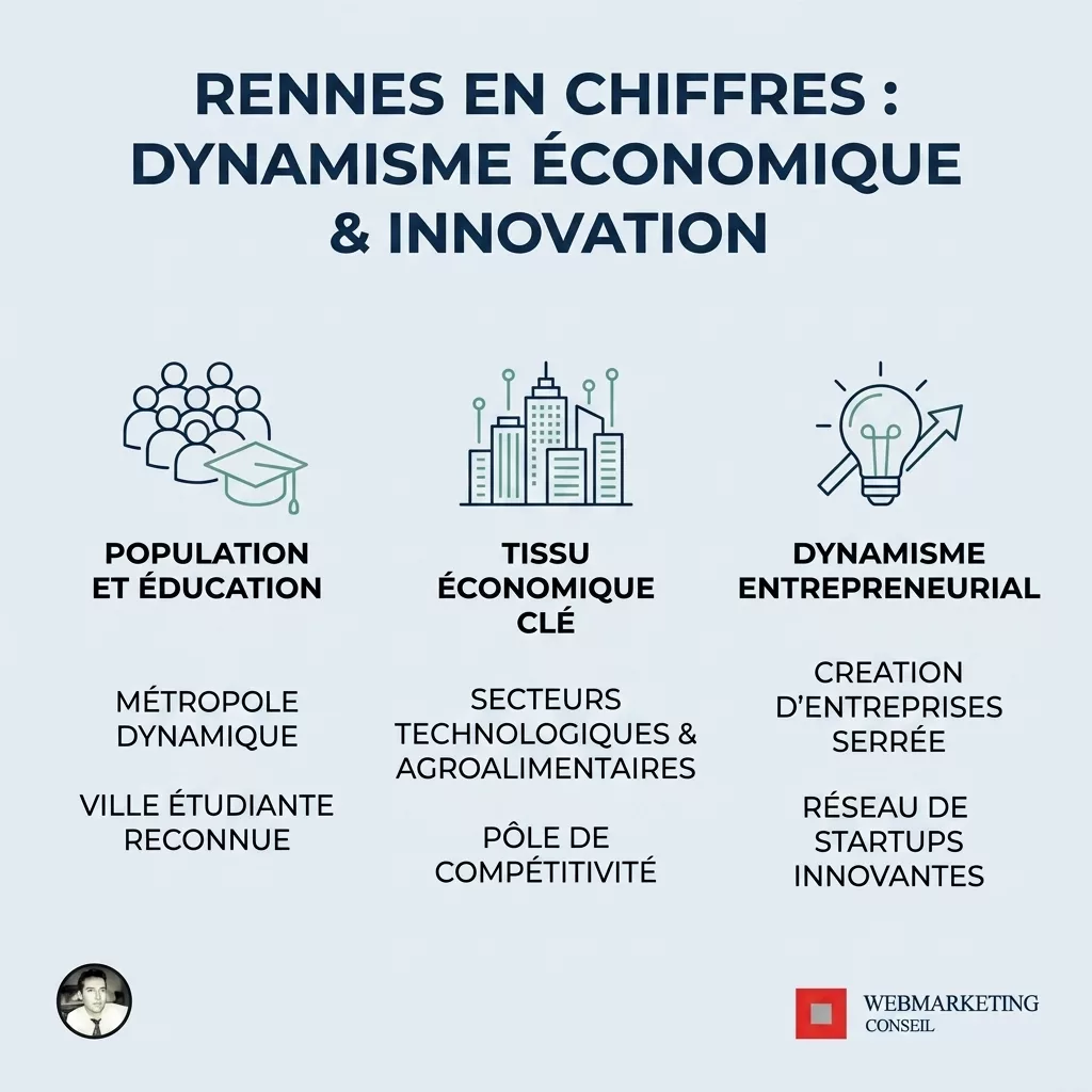 Chiffres clés de la métropole rennaise