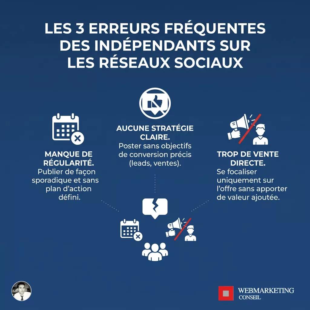 Liste des problèmes de publication irrégulière