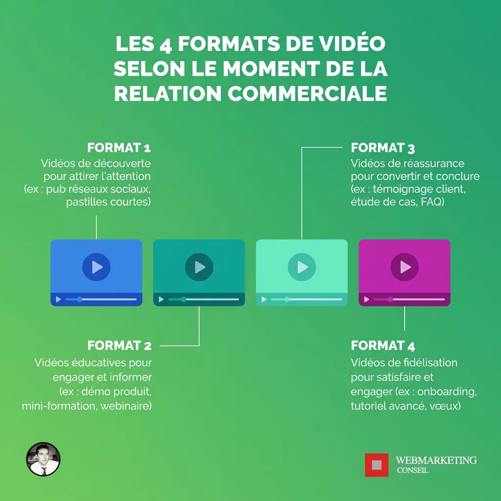 Formats de vidéo de prospection B2B