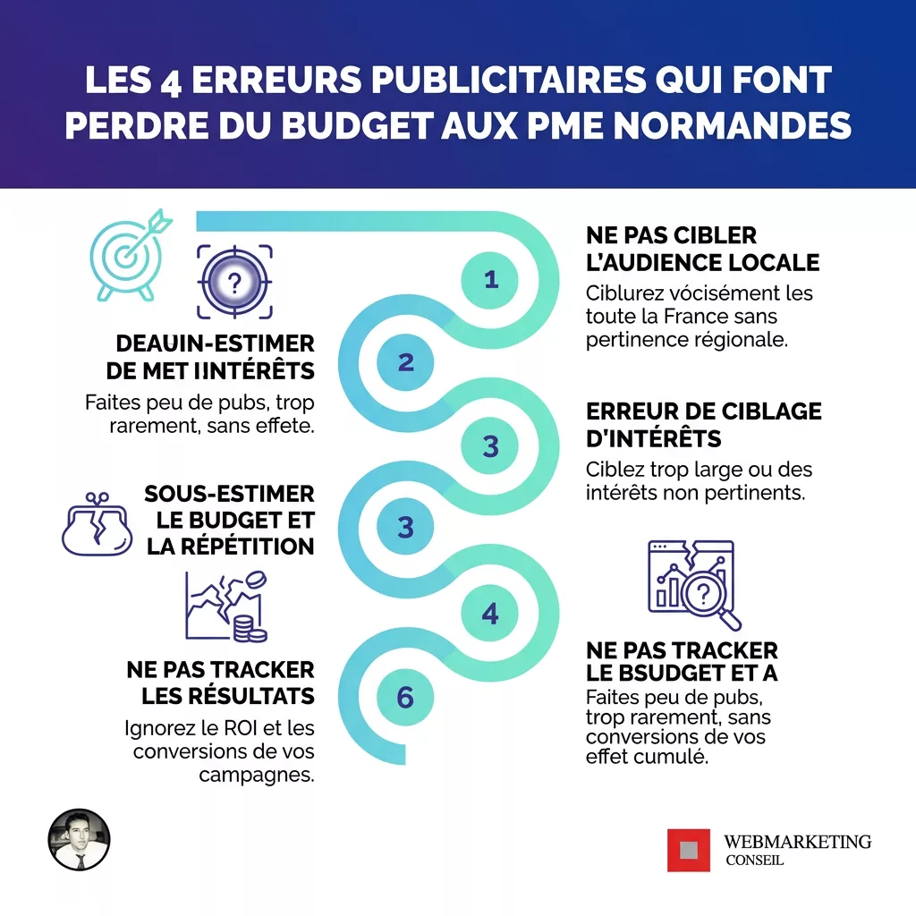 Erreurs publicitaires courantes des PME à Caen