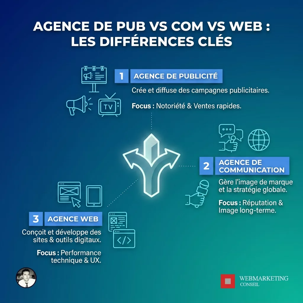 Comparatif des types d'agences à Caen