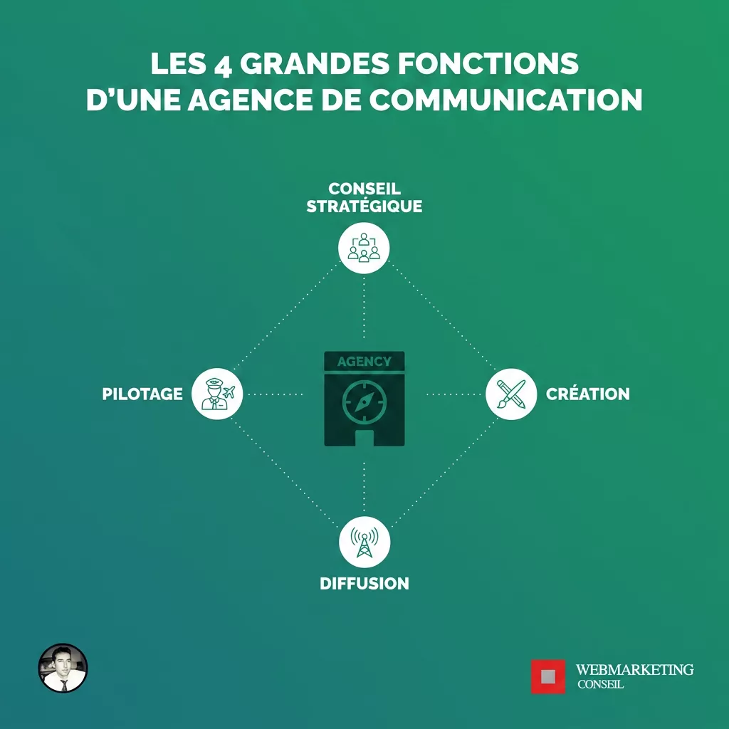 Fonctions agence de communication