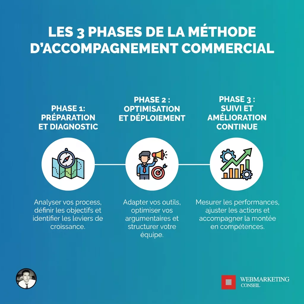Schéma des étapes clarté écosystème canaux acquisition