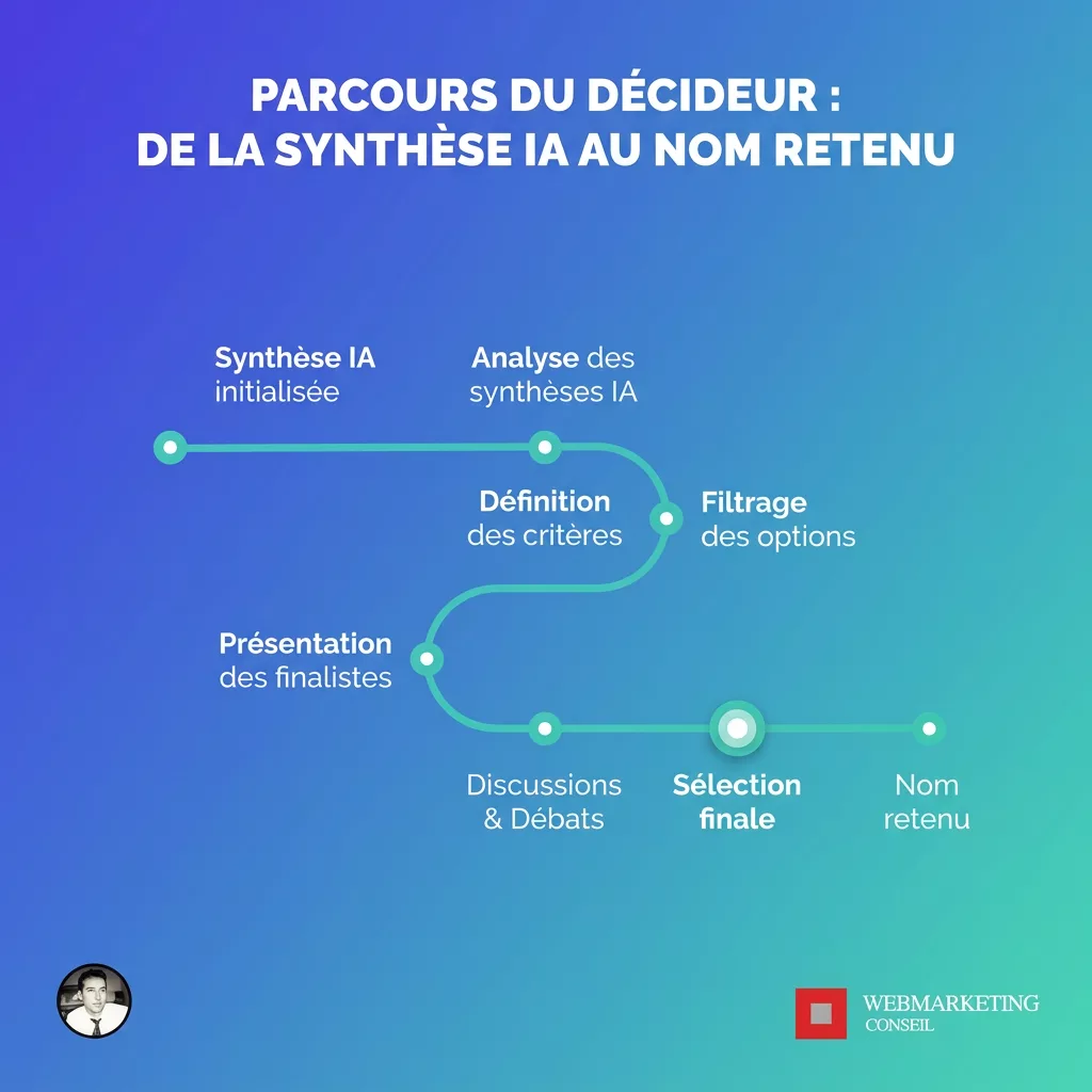Parcours décideur de la recherche à la sélection d'un prestataire